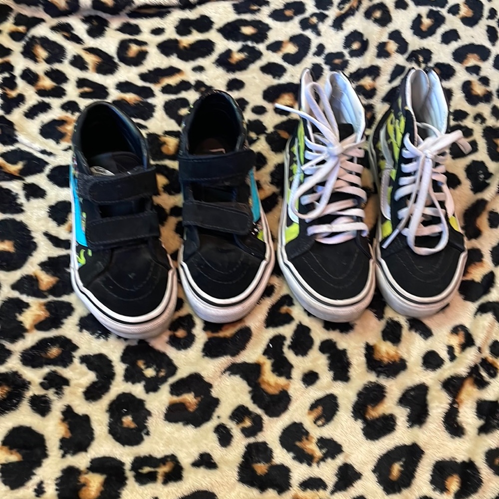 Little boys vans high tops